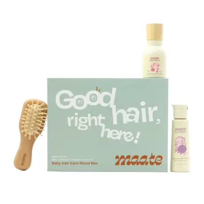 Maate|Baby Hair Care Ritual Gift Box