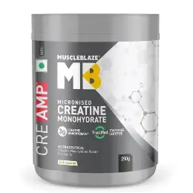 MuscleBlaze(MB)| Creatine Monohydrate Creamp|250G