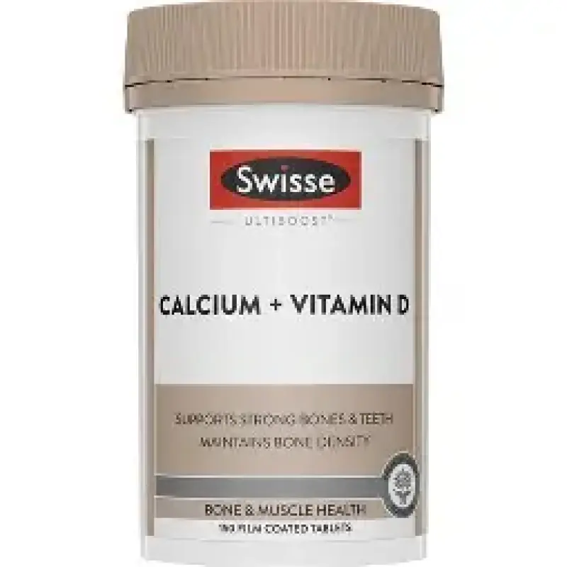 SWISSE| CALCIUM + VITAMIN D|90N TABLETS
